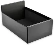 Storage Box for DVD Storage, CD Storage, Blu-Ray Storage and Xbox Video Games, B