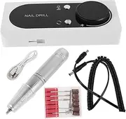 FOMIYES Nail Drill Machine Rechargeable Nail File for Gel Acrylic Nails Professional Manicure Equipment for Home Salon Use Efficient Safe Nail