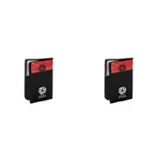 8pc Football Australia Summit Endorsed Referee Cards & Foldable Wallet Kit