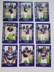 dinged corners 1988 Cal Cards San Bernardino Spirit Minor League Baseball Set