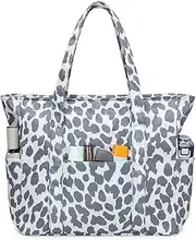 [Octsky] Beach Bag with Cooler Zipper Pool bag Women Waterproof Sandproof Beach Tote Bags Top Large Beach Tote…