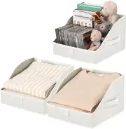 GRANNY SAYS Trapezoid Storage Bin, Closet Shelf Organizers, Fabric Storage Bins