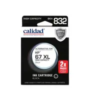 Calidad High Capacity BKH 832 Ink Cartridge - Black