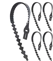 Tree Support Straps, Heavy Duty Adjustable Plant Twist Ties, 5X Reusable Tree Training System, Shrub Tying Tool for Gardening, Farm