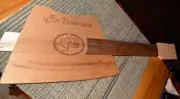 Adonis USA cigar box 6strg guitar La Flor Dominicana, HB pickup 24.75" Scale
