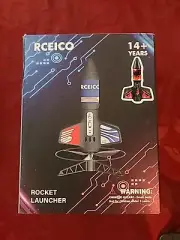 Rocket Launcher rechargeable LED lights parachute
