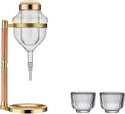Generic Saké Set with Cold Drinks Cups, Gold