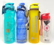 Pruvit Ketones Keto Shaker Bottle 20-36oz Capacity w/ Mixing Ball & Strap
