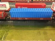 HO Flat Car Gondola Freight Shipping Container many colors and sizes
