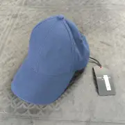 Ted Baker Baseball Cap Hat Blue Classic Adjustable Strap Men Small/Medium