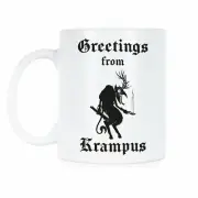 Krampus Mug Greetings from Krampus Christmas Coffee Cup Merry Krampus