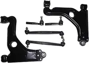 Control Arm Kit Black Easy to Install Replace Parts for 1.7 1.9 Cdti and All Petrol Models Sturdy Attachment Accessories
