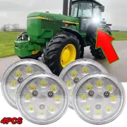 4 HI LO LED HEADLIGHTS LAMPS BULBS 4411 21W 21 WATT 4.5'' 4 1/2'' PAR36 12V