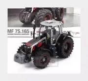 1:32 UNIVERSAL HOBBIES Massey Ferguson Mf7S.165 Tractor 2022 Silver Black UH6743