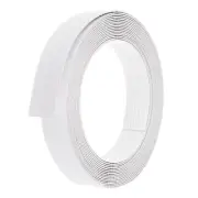 Edge Banding 1-1/8"x24.6ft, Pre-glued Edging Trim Iron-on Edge Banding, White