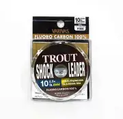 Varivas Fluorocarbon Trout Shock Leader Line 30m 2.5, 10lb (2152)
