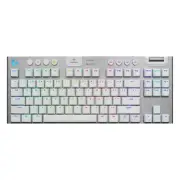Logitech G915 X LIGHTSPEED TKL Low-Profile Wirelees Gaming Keyboard (White)