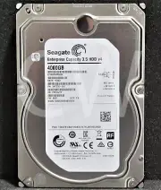ST4000NM0034 Seagate 4TB 7.2K RPM 12Gb/s 3.5" SAS ENTERPRISE Hard Drive HDD V4