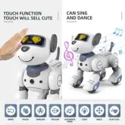 Funny RC Robot Electronic Dog Stunt Dog Voice Command Programmable Touch-sense M