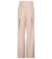 [Simkhai] Simkhai Sienna high-rise wide pants UK 8 beige