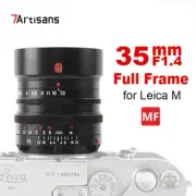 7artisans M35mm F1.4 Full Frame Wide Angle Prime Lens for Leica M Mount Cameras