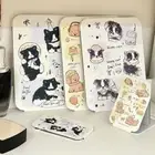 Foldable Makeup Mirrors Cartoon Pattern Cosmetic Mirror Handheld Mirror