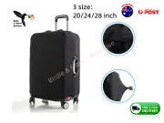 Anti Scratches Elastic Luggage Protector Suitcase Cover 20" 24 28 32 inch Black