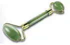 Jade Stone Facial Roller Dual Action Therapy Face Massage - Improves Blood Circu