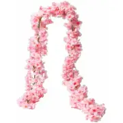 180CM Artificial Sakura Flowers Vine Wedding Garden Rose Arch Home Party Decorat