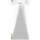 Clear Triangle Cellophane Lolly Treat Favour Wedding Plastic Bags 38cm Pk of 25