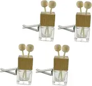 Classic Shape Car Perfume Bottles Essential Oils Diffuser for Car Decorative Glasshouse Diffuser Bottles Set