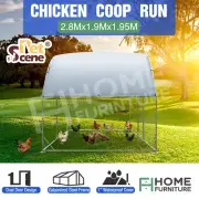 Chicken Run Coop Pet Walk In Cage Chook Shelter Dog Cat Enclosure Rabbit Hutch