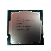 NEW Intel Pentium G6400 4.0GHz Comet Lake LGA1200 processor... OEM PULL...