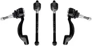 4pcs Front Inner Outer Tie Rod End Kit Set Compatible For Cadillac ATS 2013 2014 2015 2016 2017 2018 2019 22961953 22961954