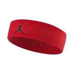 【NIKE 耐吉】頭帶 JORDAN DRI-FIT HEADBAND 喬丹 飛人 吸濕排汗 快乾 運動休閒 紅 黑(JKN0060-5OS)