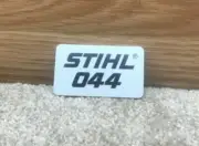 NEW OEM STIHL CHAINSAW 044 NAME TAG MODEL PLATE 1128-967-1507