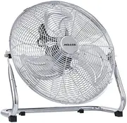 Heller 45cm Floor/Desk High Velocity Air Cooler Fan/Cooling/Circulator Chrome