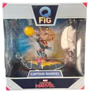 Q Fig Captain Marvel Vinyl Figure Adult Collectable 2019 New In Box Brie Larson