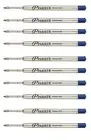 Parker Blue Medium Point Ballpoint Pen Refills Made In France 10 Refills *