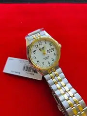 NOS Orient Swimmer Wrist Watch Men's White Dial Day Date - Ref. UG1Q-B0-C