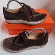 WOMENS CLARKS ORIGINALS WALLABEES SHOES UK SIZE 6 D