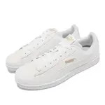 PUMA 休閒鞋 UP 復古 基本款 女鞋 皮革鞋面 金標 穿搭 百搭 白 金 372605-07