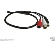 (4 Pack) Audio Mic Microphone for CCTV Security Camera
