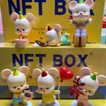 正版NFT BOX BOBO生日派對系列潮玩公仔可愛擺件禮物手辦盲盒批發