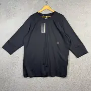 Under Armour Shirt Mens XXL Black UA Rush Celliant Heatgear Enduro Athleisure