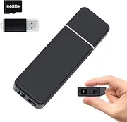1080P Mini Camera, 64GB Nanny Indoor Camera Motion Detection for Home Security