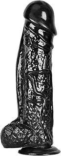 33.5cm Dildo with Sperm Ejection Function, Huge Penis with Powerful Suction Cup, Hands-Free Play, Big Penis Sex Toy for Women(S)