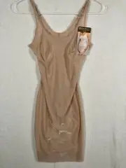 MIRACLESUIT Shaping Full Slip Shapewear $48 Size Medium Beige Style #2421 NEW