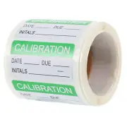 Adhesive Calibration Sticker Adhesive Commercial Sticker Calibration Labels Roll