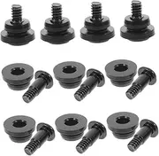 Zerodeko 10pcs Hard Disk Drive Screws Fully Threaded Pan Head Machine Screws Quick Installation for and Fit for Easy Setup